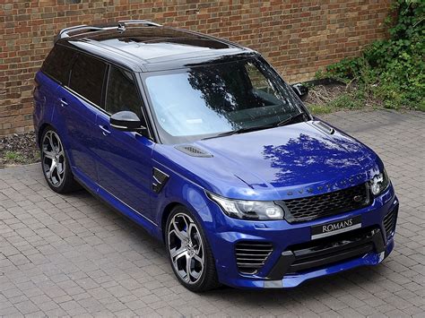 There are also two new available colors, portofino blue and eiger grey. 2015 Used Land Rover Range Rover Sport 5.0 V8 SC SVR ...