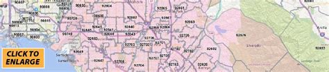 Orange County By Zip Code Map