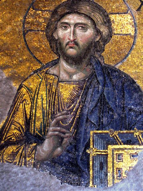 Byzantine Mosaic Of Jesus A Glimpse Of Hagia Sophias Beauty