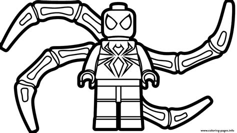 Created in 1962 peter parker hides under his mask, living with his aunt and uncle, may parker and benjamin , who took over the role of. Lego Spiderman Cartoon Coloring Pages Printable