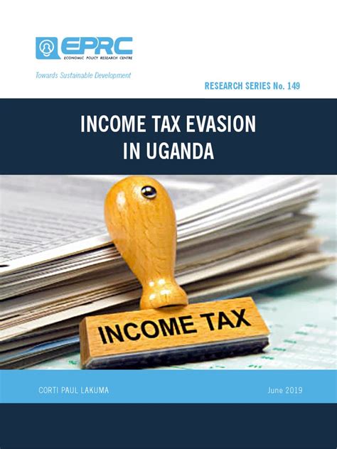 149 Income Tax Evasion Uganda Pdf Taxes Tax Noncompliance