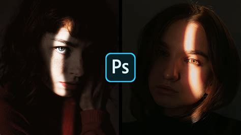 Dramatic Light And Shadow Portrait Effect Photoshop Tutorial Youtube