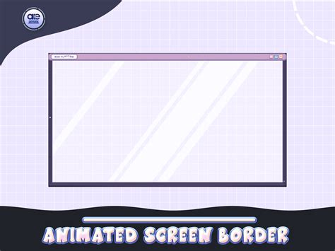 Artstation Animated Twitch Overlays Package Purple Pixels Kawaii
