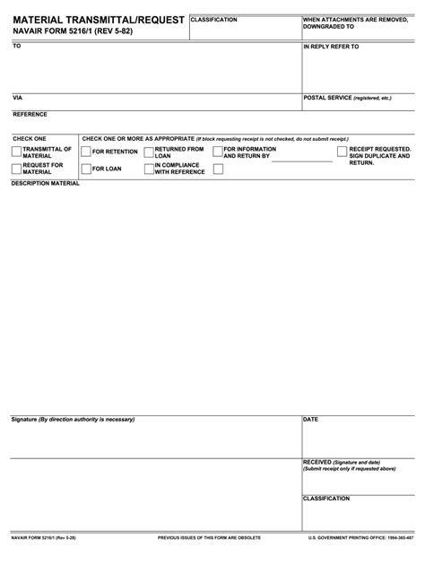 Material Transmittal Request Template Fill Online Printable