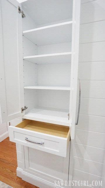 Built In Linen Cabinet Sawdust Girl® Linen Cabinet Built In Linen