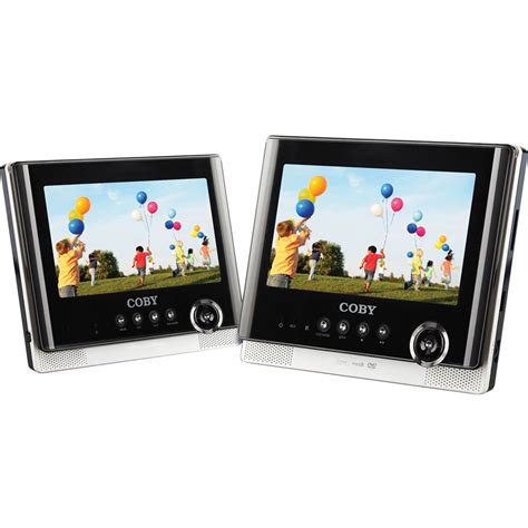 Coby Tfdvd7752 7 Dual Screen Portable Tablet Dvd Player