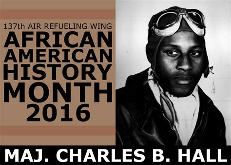 African American History Month Part 1 Maj Charles B Hall