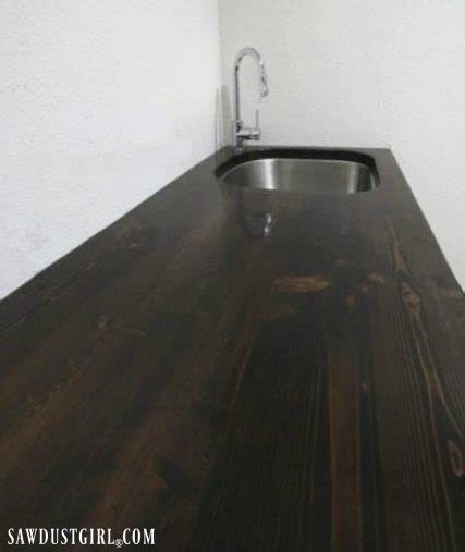Undermount sinks install on laminate counter tops differently than on granite or stone. How to build a wood countertop with undermount sink ...