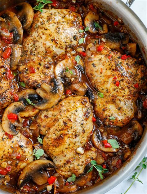 Tuscan Chicken Thighs Recipe Cookin With Mima