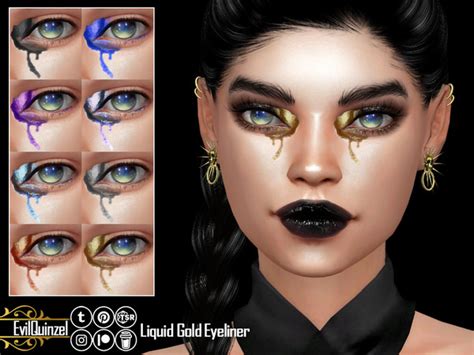 The Sims Resource Liquid Gold Eyeliner