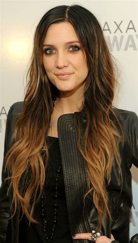 Long Wavy Brown Ombre Hairstyle For Women 2014 Pretty Designs