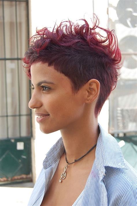 Wow Short Sassy And Sexy A Red Hot Cut Hairstyles Weekly