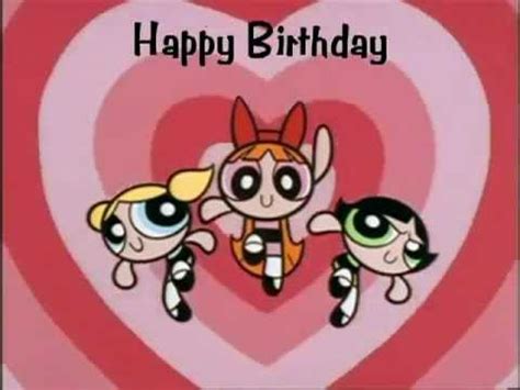 Birthday cake greeting card , beautiful ribbon birthday background material, happy birthday illustration transparent background png clipart. Happy Birthday, Powerpuff Girls Style! - YouTube