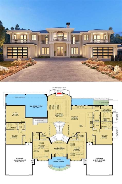Floor Plans For Large Homes