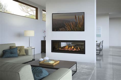 Double Sided Fireplaces Two Sides Endless Benefits Completehome