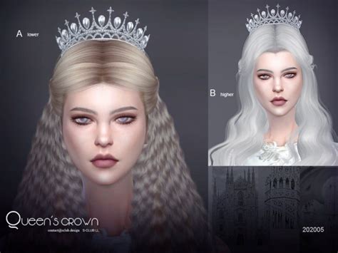 The Sims Resource Crown 202005 By S Club • Sims 4 Downloads