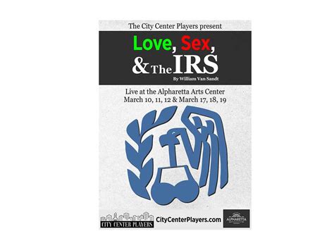 Love Sex And The Irs Presented By City Center Players Scoopotp