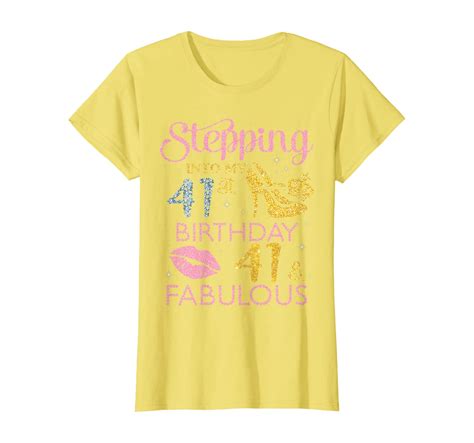 queen stepping into my 41st birthday 41 years old fabolous t shirt 3