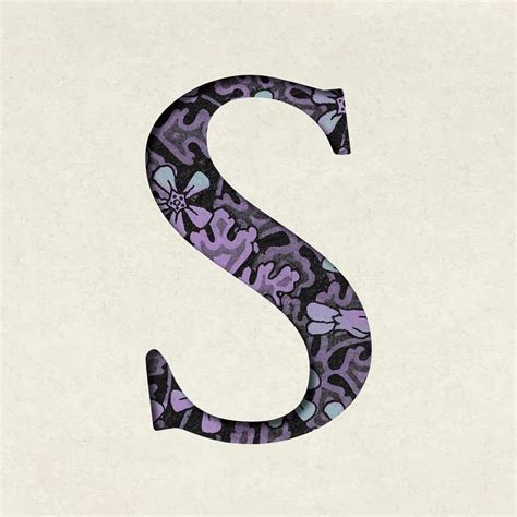 Floral Letter S Images Free Photos Png Stickers Wallpapers