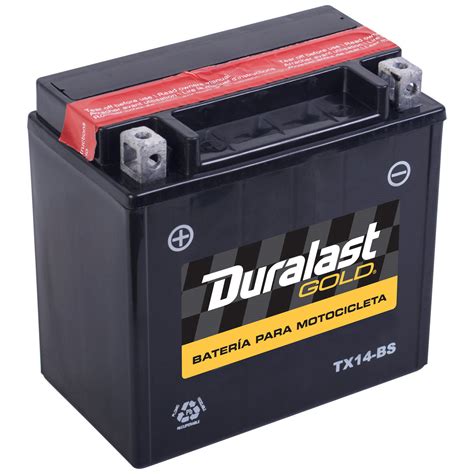 Duralast Gold Bateria Agm Para Motocicleta