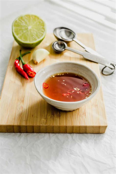 Vietnamese Dipping Sauce Nuoc Cham Sift And Simmer
