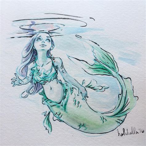 Lahela Schoessler On Instagram Everyone Is Drawing Mermaids I Wanna
