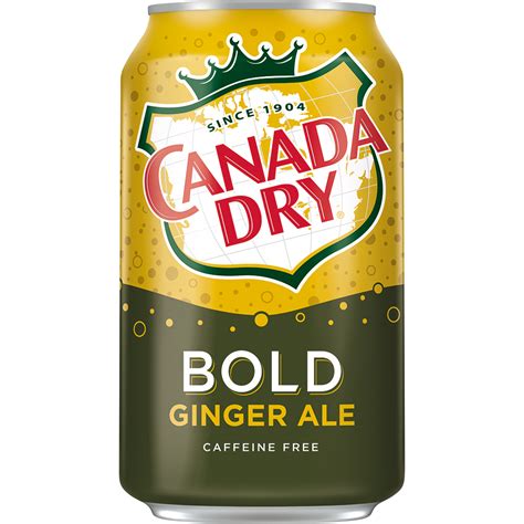 Canada Dry Bold Ginger Ale 12 Fl Oz Cans 12 Pack