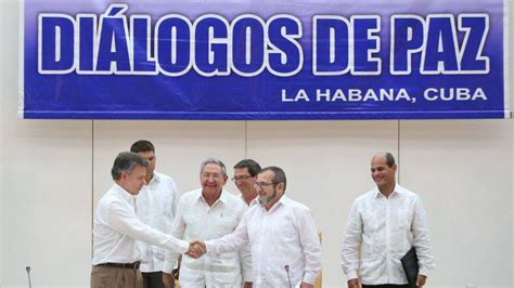 ¿qué Pasa Con La Paz En Colombia Cubano Y Punto