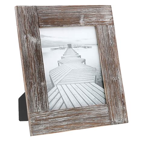 Buy Barnyard Designs 8x10 Rustic Picture Frame 8x10 Frame Distressed