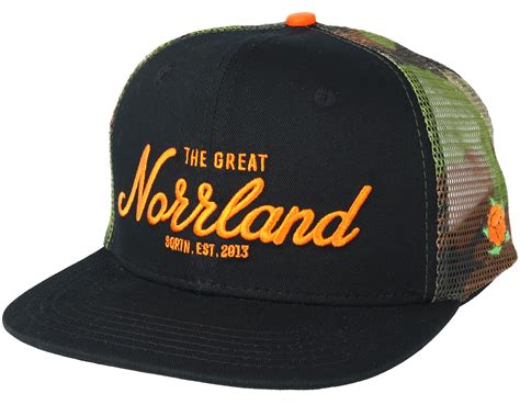 Great Norrland Trucker Blackcamo Snapback Sqrtn Cap Hatstorech