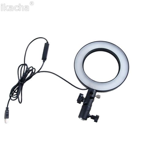 Camera Photo Video 16cm Led Ring Flash Light Lamp With Ball Head For