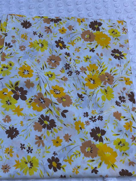 Retro Fabric Retro Prints Vintage Floral Print Patterns Recycling