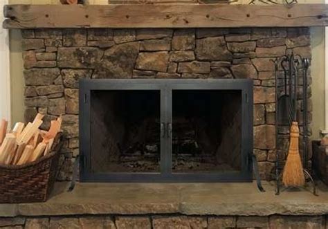 Efficient Fireplace Doors Fireplace Guide By Linda