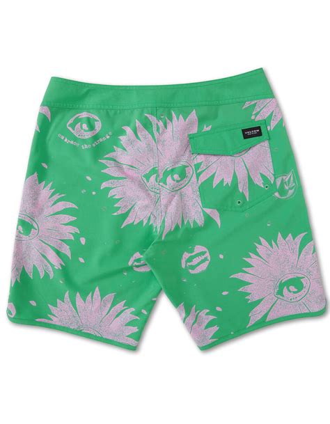 Volcom X Outer Banks Pope Mens Boardshorts Greenblush Tillys