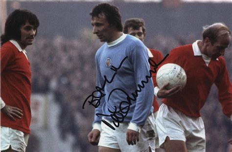 Mike Summerbee Manchester City Fc And England Football Signed