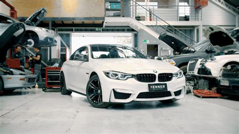 Does anyone know how to remove the stock 80mm tips on the m performance exhaust? BMW M4 F82 Fi EXHAUST Cat-Back w/ Carbon Fiber Quad Tips X Kenner Motorsport - YouTube