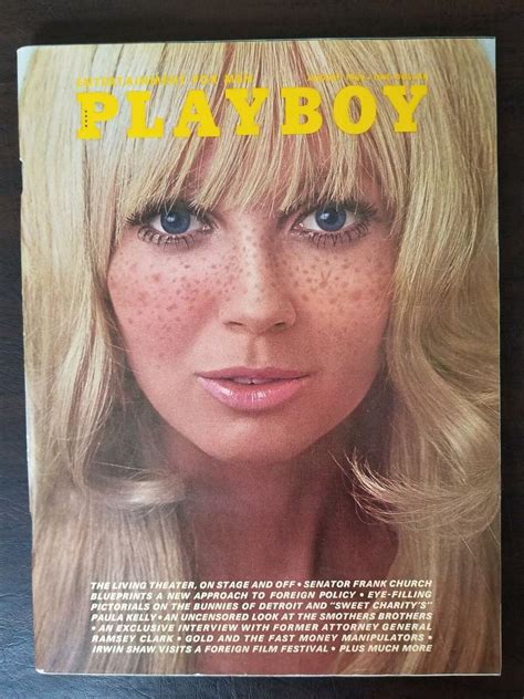 Playboy Magazine August Debbie Hooper Ramsey Clark Very Good