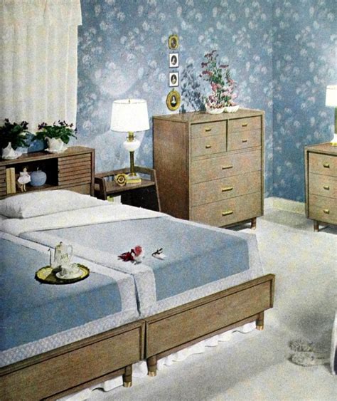 Vintage 1950s Bedroom Decor See 50 Examples Of Mid Century Master