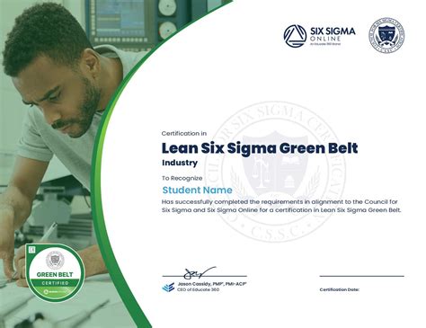 Lean Six Sigma Green Belt Certification In Healthcare Six Sigma Online