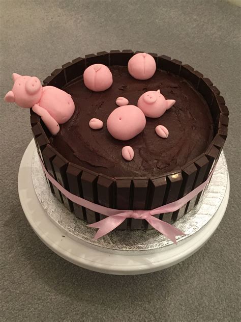 Pigs In Mud Cake