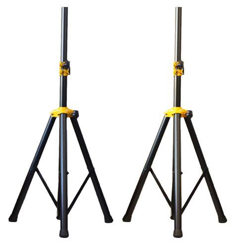 2x Ignite Deluxe Series Heavy Duty Tripod Dj Pa Speaker Stands