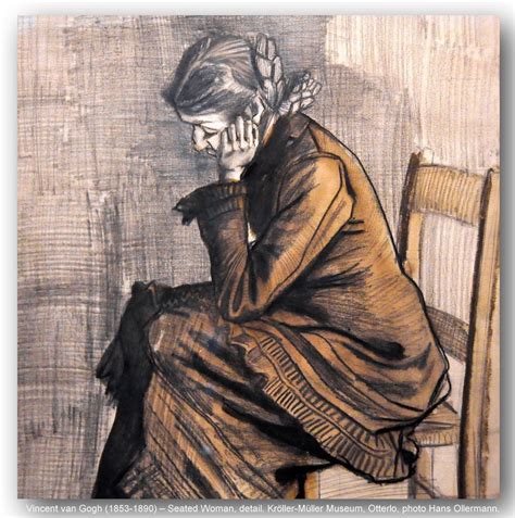 Vincent Van Gogh Seated Woman Detail Kr Ll Flickr