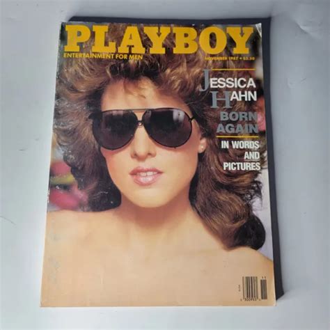 VINTAGE PLAYBOY MAGAZINE November 1987 Pam Stein Playmate Jessica Hahn