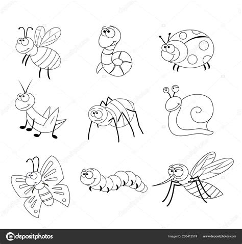 Kleurplaat voor kleuters — Stockvector © BudOlga 205412574