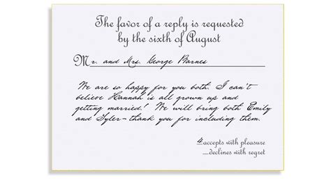 How To Fill Out A Wedding Invitation - abc wedding