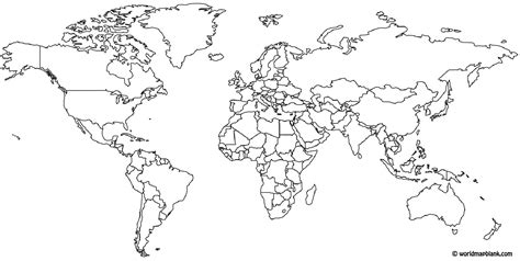 Americhe Cartina Muta Cartina Del Mondo Mappa Del Mondo Planisfero