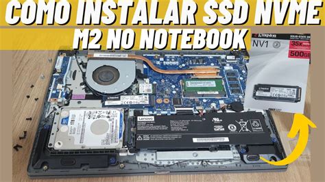 Como Instalar Ssd Nvme M No Notebook Youtube