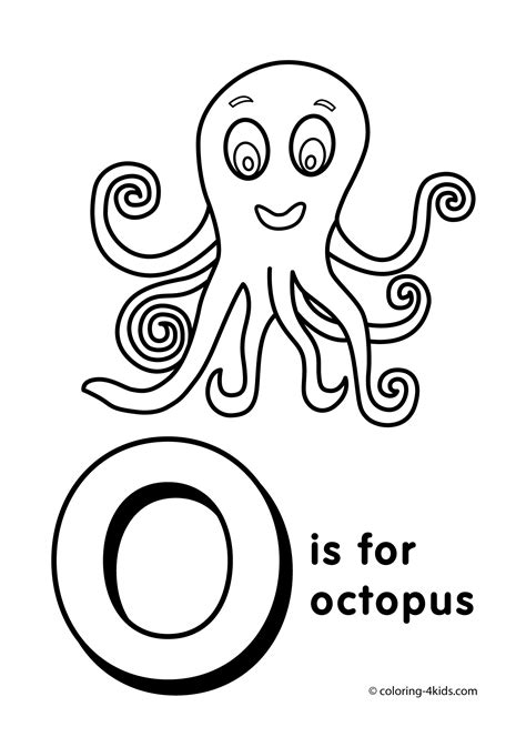 Letter O Coloring Page Alphabet Coloring Pages Alphabet Activities