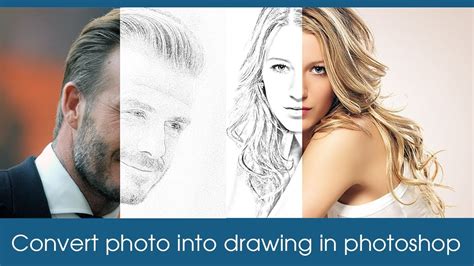 Convert Photo Into Drawing In Photoshop Photoshop Tips And Tricks