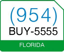 Area code 954 is assigned to florida. Florida Area Code 954 Purchase Local Vanity Telephone ...